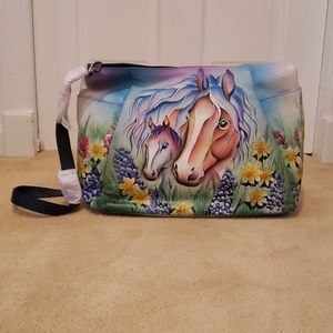 Brand New Anuschka Horse Purse